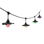 Outdoor Party Essential: RGBW LED Patio Light with Smart Dimming and Music Sync!